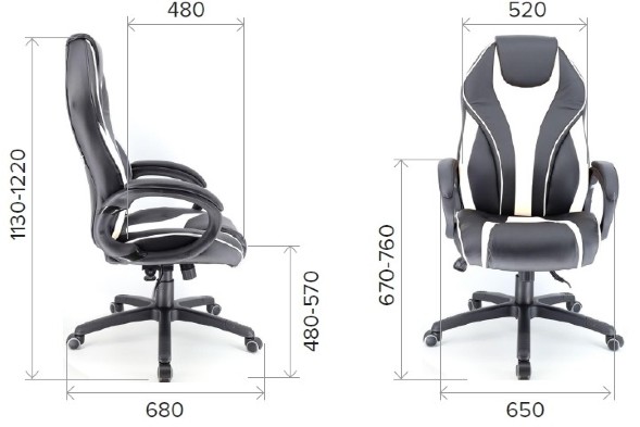 Кресло Everprof Wing Экокожа оптом