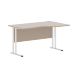 Стол эргономичный СА-2M(R) Клен*/серебро 1400х900х755 IMAGO-M оптом