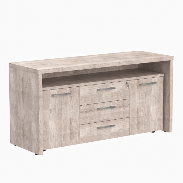 Тумба с фригобаром TTF-3D дуб Каньон Z 1640х550х800 оптом