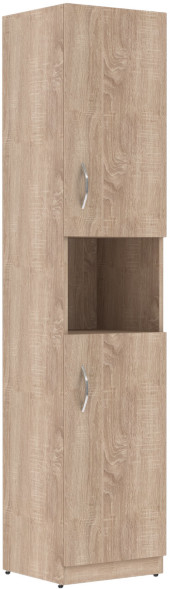 Шкаф колонка с 2-мя глухими малыми дверьми SR-5U.4(R) Дуб Сонома светлый 386х375х1815 оптом
