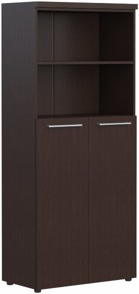 Шкаф с глухими средними дверьми и топом AHC 85.6 Венге Магия 850х456х1968 оптом