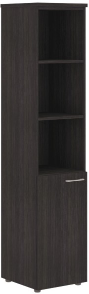 Шкаф колонка с глухой малой дверью (L) и топом XHC 42.5(L) Дуб Юкон Модерн 432х432х1955 XTEN оптом