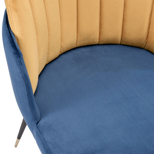 Стул Peki синий, горчичный оптом