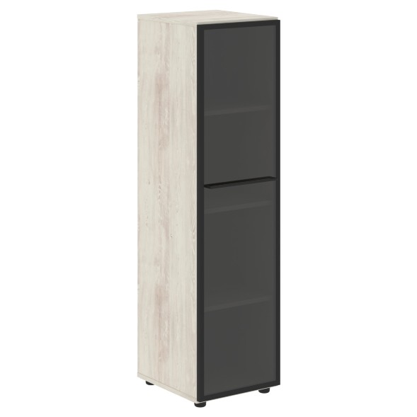 Шкаф колонка со стеклянной дверью LMC 40.2(L) 400х430х1517 LOFTIS оптом