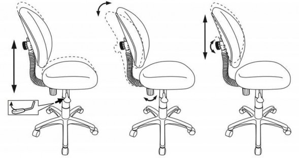Детское кресло Бюрократ KD-W6 оптом