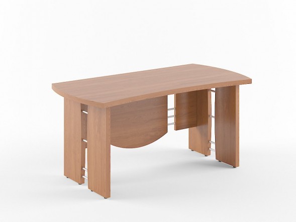 Стол руководителя В 103 Орех Гарда 1600*800*750 оптом