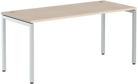 Стол прямой XSST 167 Бук Тиара/Алюминий 1600х700х750 XTEN-S оптом