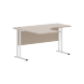 Стол эргономичный СА-3M(L) Клен*/серебро 1400х1200х755 IMAGO-M оптом