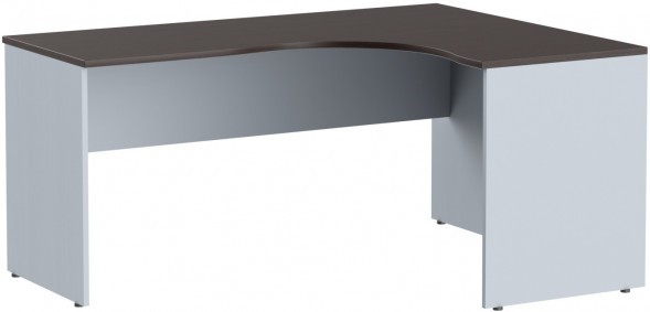 Стол криволинейный СА-4Пр Беларусь Венге Магия/Металлик 1600*1200(600)*755 IMAGO оптом