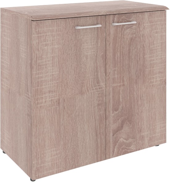 Шкаф с глухими малыми дверьми и топом WLC 85.1 Дуб Сонома 856х432х814 WAVE оптом