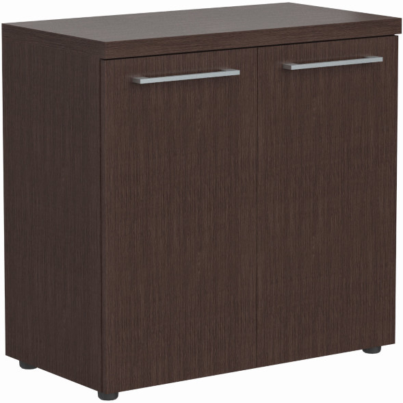 Шкаф с глухими малыми дверьми и топом ALC 85.1 Венге Магия 850х456х830 оптом