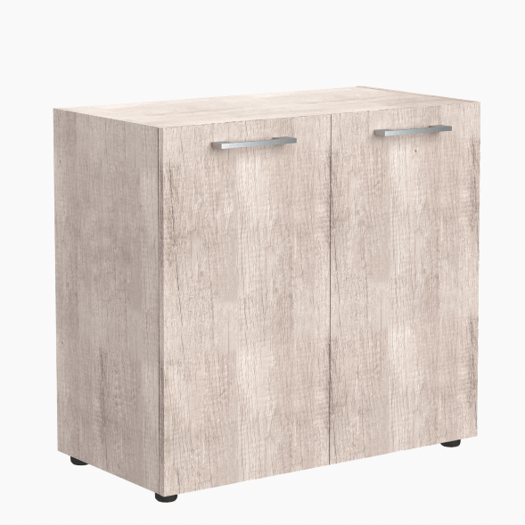 Шкаф с глухими малыми дверьми и топом TLC 85.1 дуб Каньон Z 854х452х833 оптом