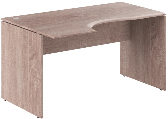 Стол эргономичный WCET 149(L) Дуб Сонома 1400х900х750 оптом