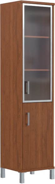Шкаф-колонка комбинированная B 431.4(R) Орех Гарда 475х450х2054 оптом