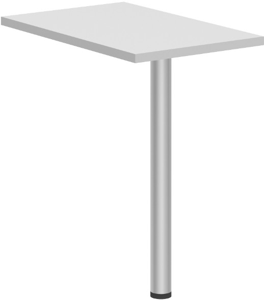 Приставка с опорой XR 704.1 Белый/Алюминий 700х450х750 оптом