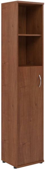 Шкаф колонка с глухой средней дверью СУ-1.6(L) Орех Французcкий 406*365*1975 оптом