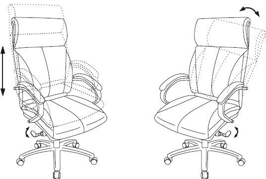 Кресло руководителя Бюрократ T-9904NSL оптом