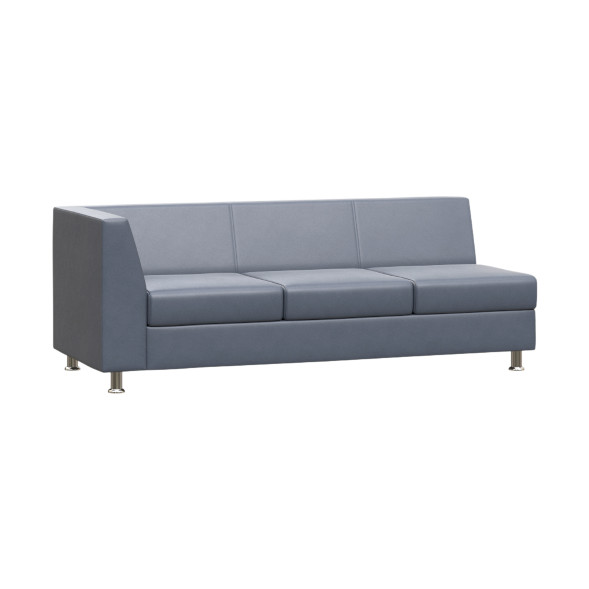 Прайм Секция с подлокотником трехместная правая PR.SP-3 (R) 1850*770*720 оптом