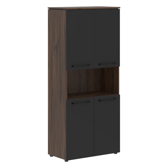 Шкаф с 2-мя комплектами глухих малых дверей MHC 85.4 854х423х1956 MORRIS оптом