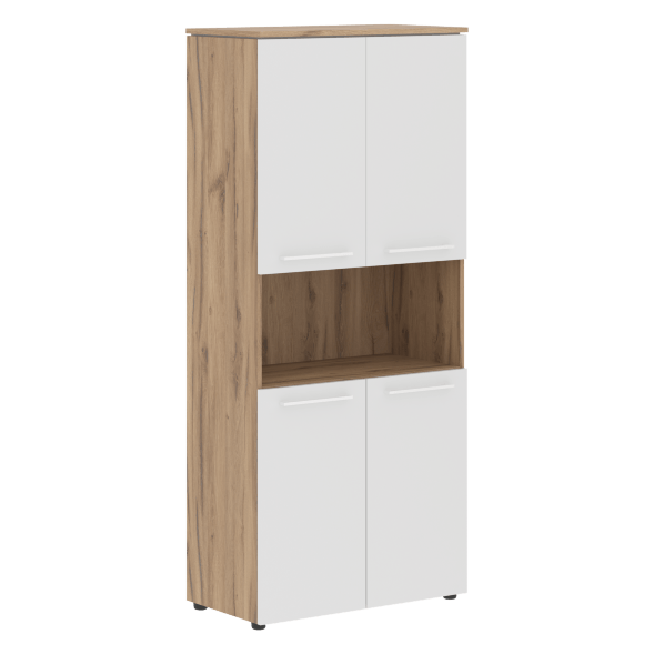 Шкаф с 2-мя комплектами глухих малых дверей MHC 85.4 854х423х1956 MORRIS оптом