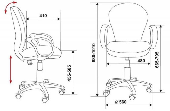 Кресло Бюрократ CH-687AXSN оптом