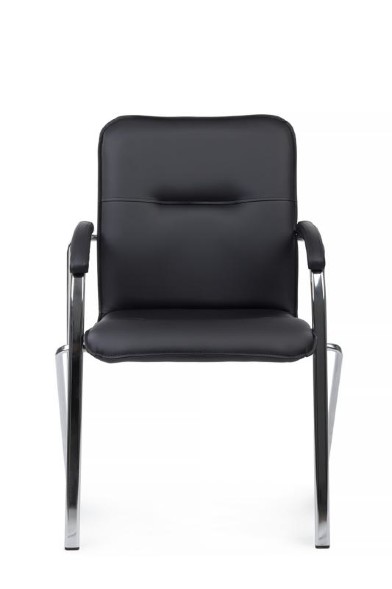 Стул Самба с мягкими подлокотниками SMB-01H Хром гальв оптом