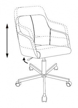 Кресло Бюрократ CH-380M черный эко.кожа крестов. металл оптом