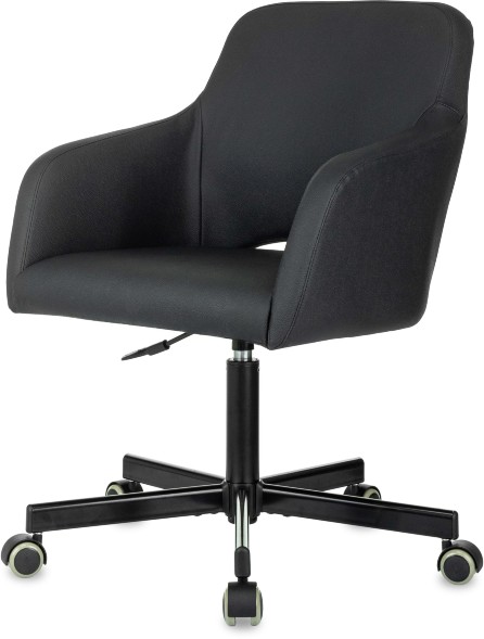 Кресло Бюрократ CH-380M черный эко.кожа крестов. металл оптом