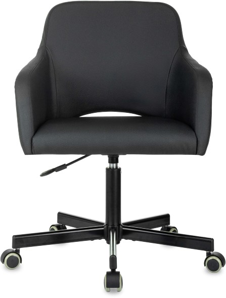 Кресло Бюрократ CH-380M черный эко.кожа крестов. металл оптом