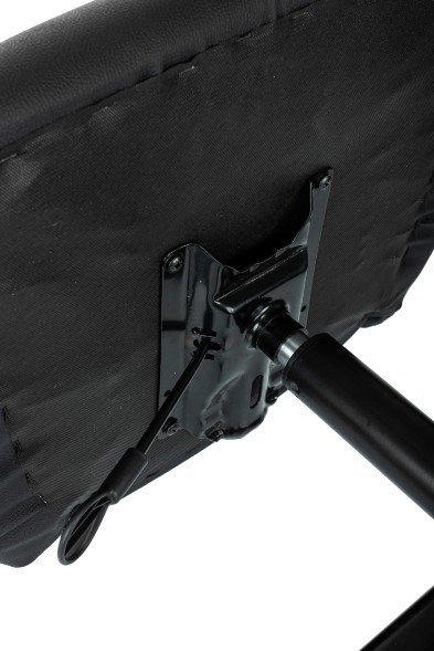 Кресло Бюрократ CH-380M черный эко.кожа крестов. металл оптом