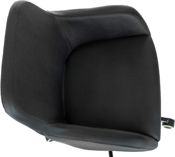 Кресло Бюрократ CH-380M черный эко.кожа крестов. металл оптом