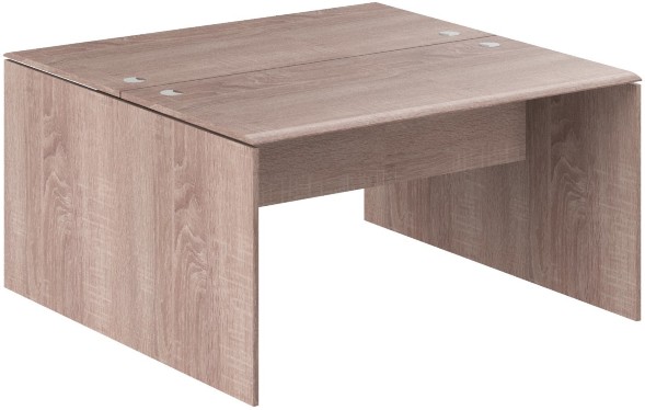 Стол 2-х местный W2ST 147 Дуб Сонома 1400х1406х750 WAVE оптом