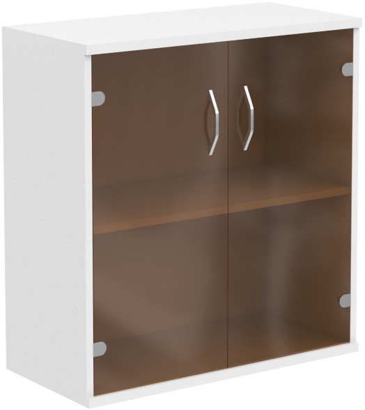 Шкаф со стеклянными дверьми СТ-3.2 Белый 770*365*823 оптом