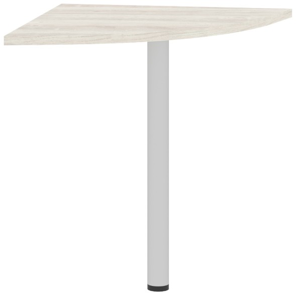 Угловой элемент с опорой XKD 700.1 Сосна Эдмонт/Алюминий 700х700х750 XTEN оптом