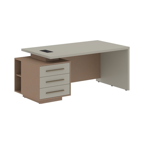 Стол руководителя с тумбой VCT 1890(L) 1800х900х750 VELION оптом