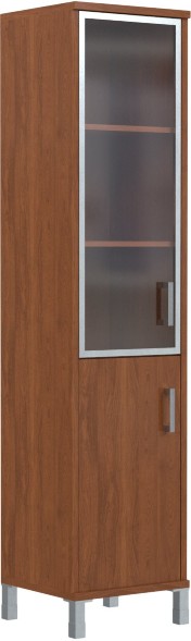 Шкаф-колонка комбинированная B 431.4(L) Орех Гарда 475х450х2054 оптом