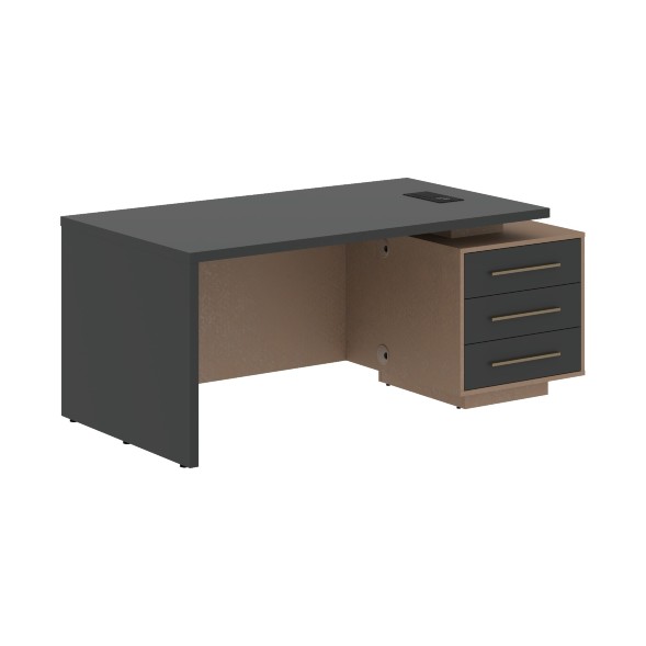 Стол руководителя с тумбой VCT 1890(R) 1800х900х750 VELION оптом