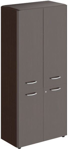 Шкаф с замками в средних и малых дверях и обвязкой DHC 85.3(Z) Венге Магия 892х470х1950 оптом