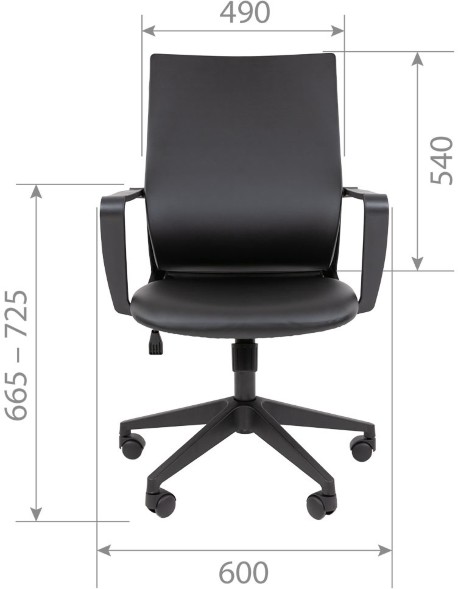 Офисное кресло CHAIRMAN 545 ЭКО БП оптом