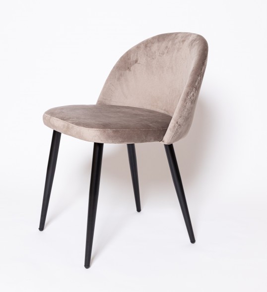 Кресло-стул DISCO black темно-бежевый оптом