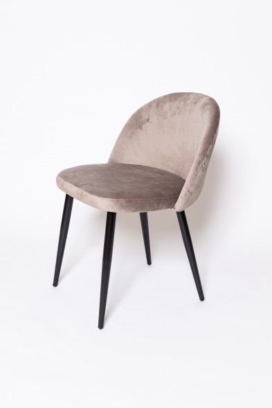 Кресло-стул DISCO black темно-бежевый оптом