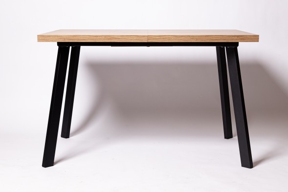 Стол раздвижной HAGEN 120, Дуб Канзас/Коричневый/Черный Текстурный оптом