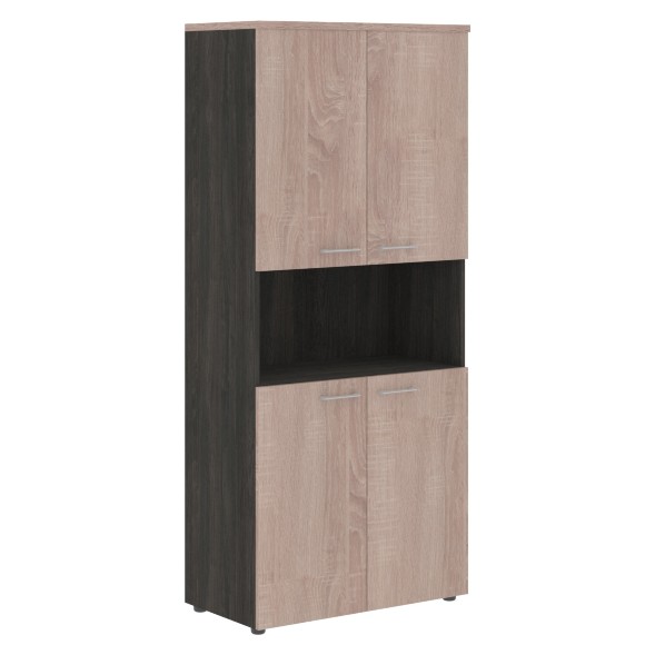 Шкаф с 2-мя комплектами глухих малых дверей и топом XHC 85.4 856х432х1955 XTEN оптом