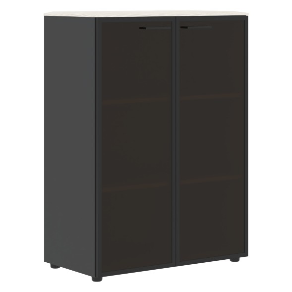 Шкаф со стеклянными дверьми в рамке JMC 85.7 856х452х1184 JAY оптом