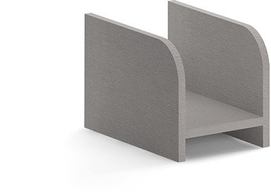 Подставка под компьютер CБ-1 Беларусь Металлик 308х500х173 оптом