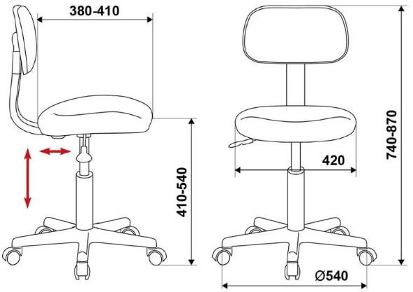 Кресло Бюрократ CH-1201NX оптом