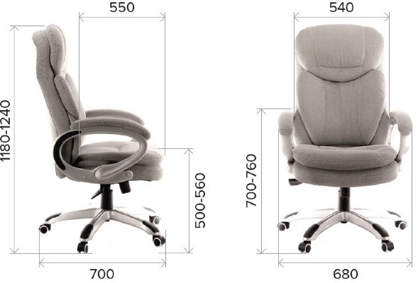 Кресло Everprof Boss T Ткань оптом