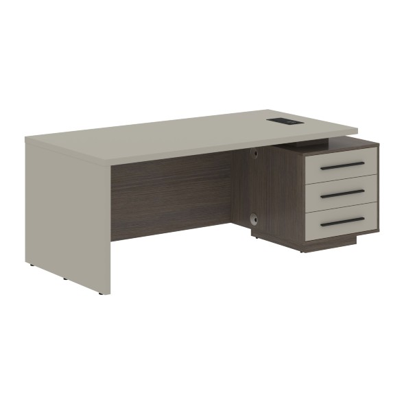 Стол руководителя с тумбой VCT 2090(R) 2000х900х750 VELION оптом