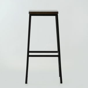 Кресло барное Barneo N-301 шпон ясень