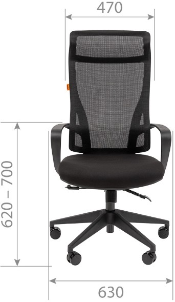 Кресло руководителя CHAIRMAN CH 577 BLACK оптом